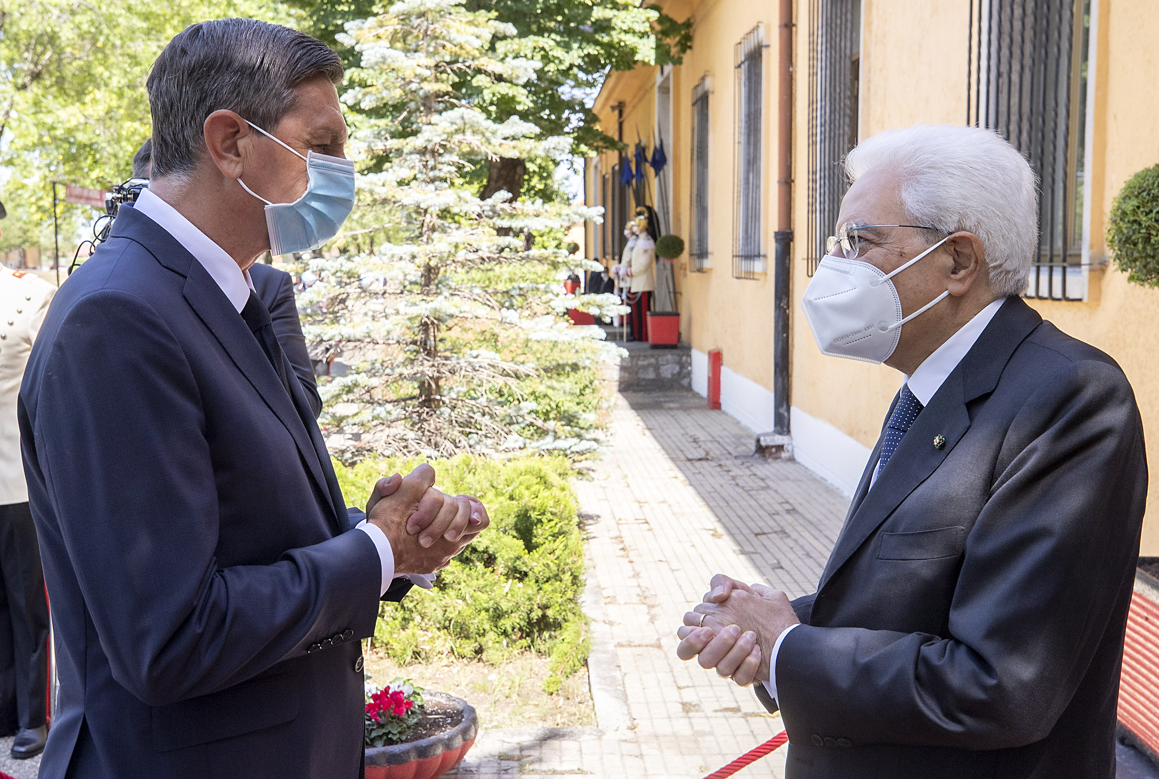 Il Presidente Mattarella Incontra Il Presidente Della Repubblica Di 