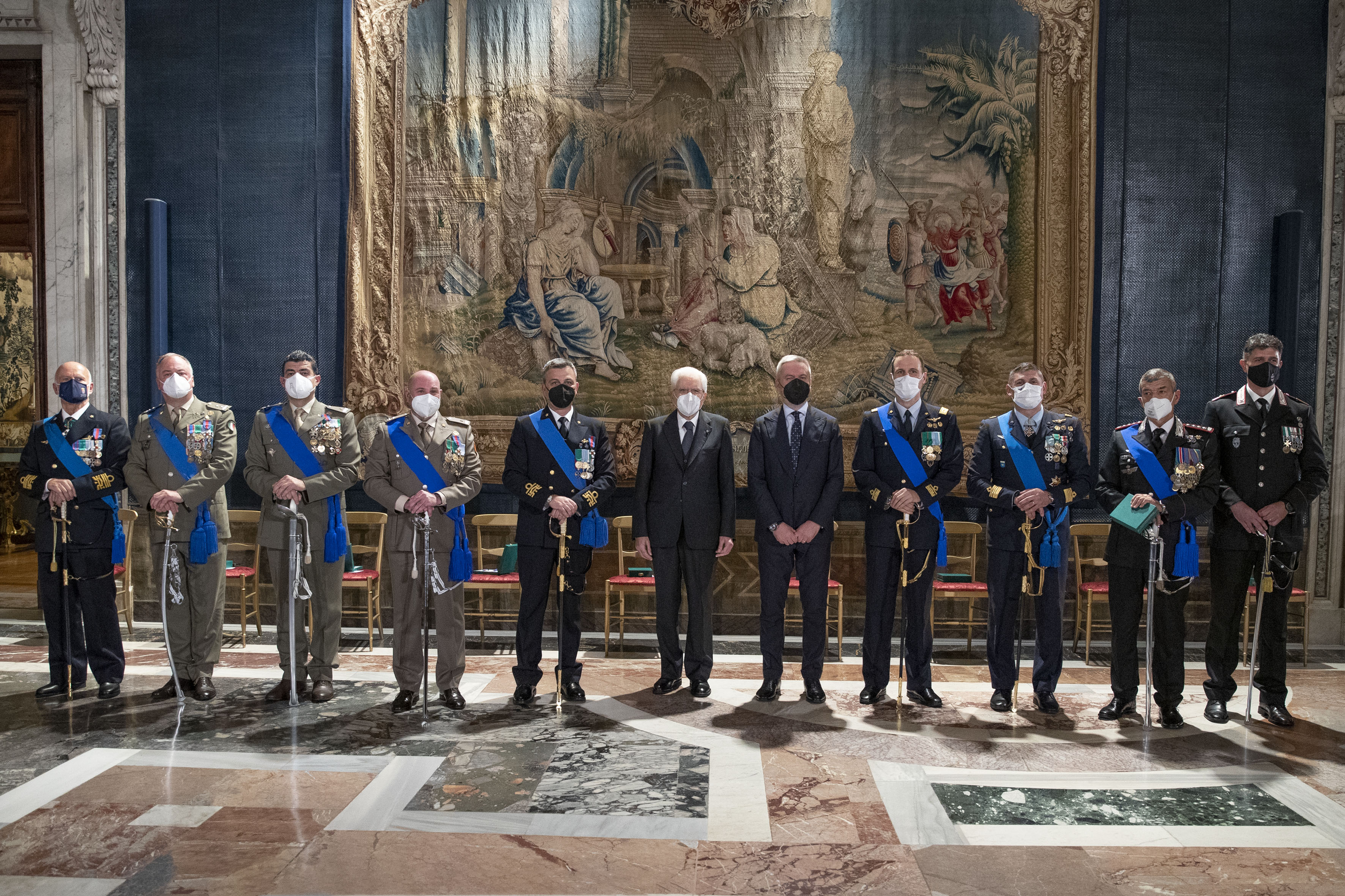 Cerimonia Di Consegna Delle Insegne Dell Ordine Militare D Italia
