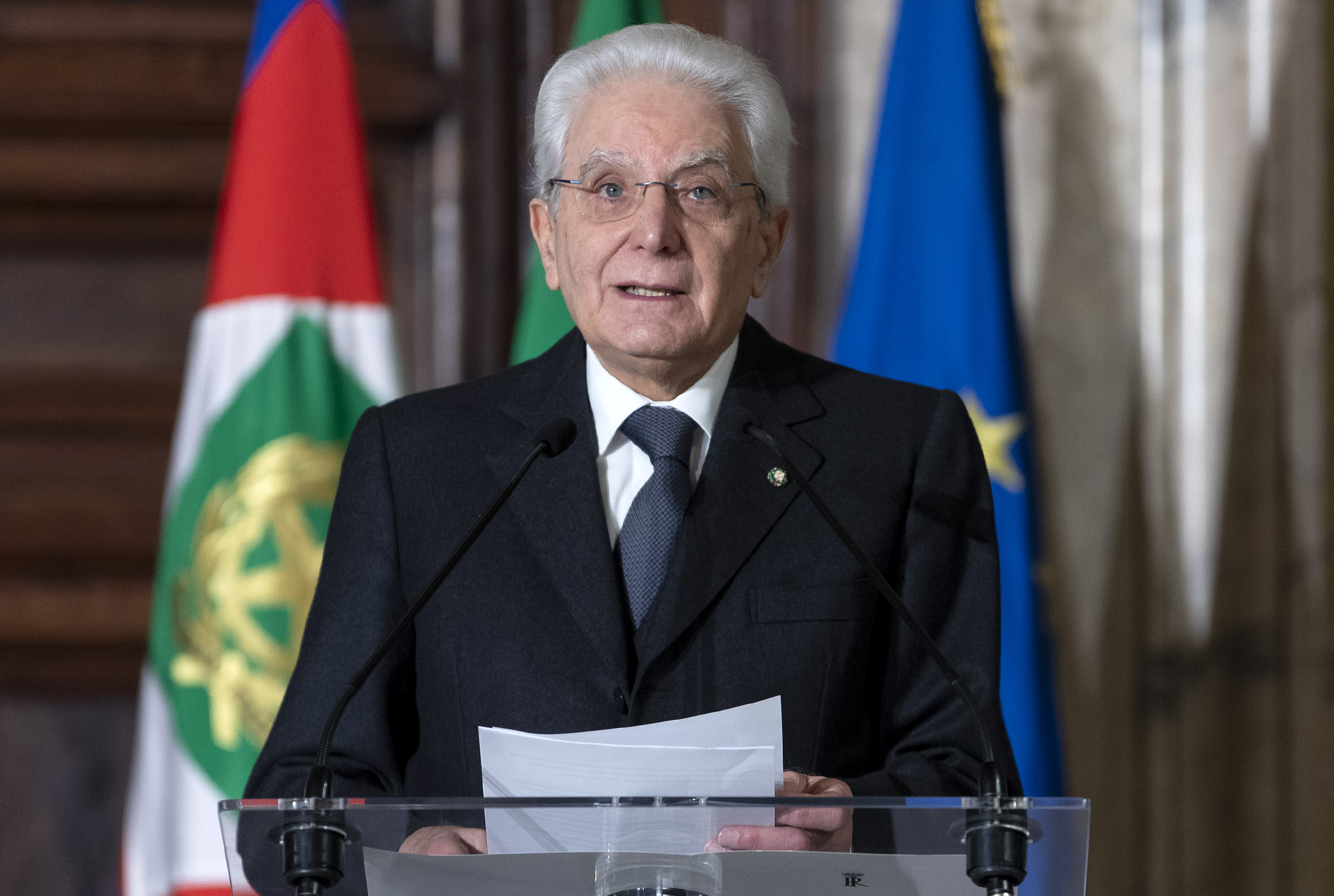 Cerimonia Per Lo Scambio Degli Auguri Di Fine Anno Con I Rappresentanti 