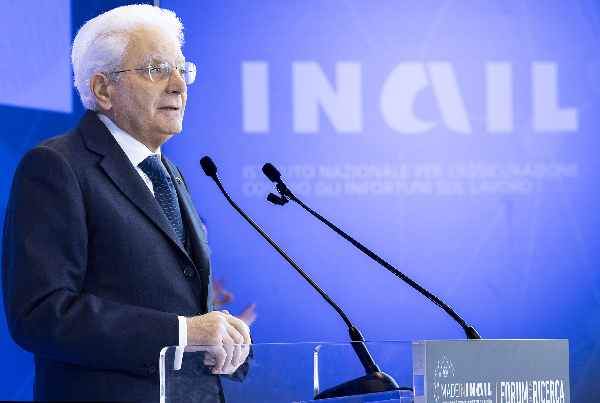 Il Presidente Mattarella Al Forum Della Ricerca Made In Inail 