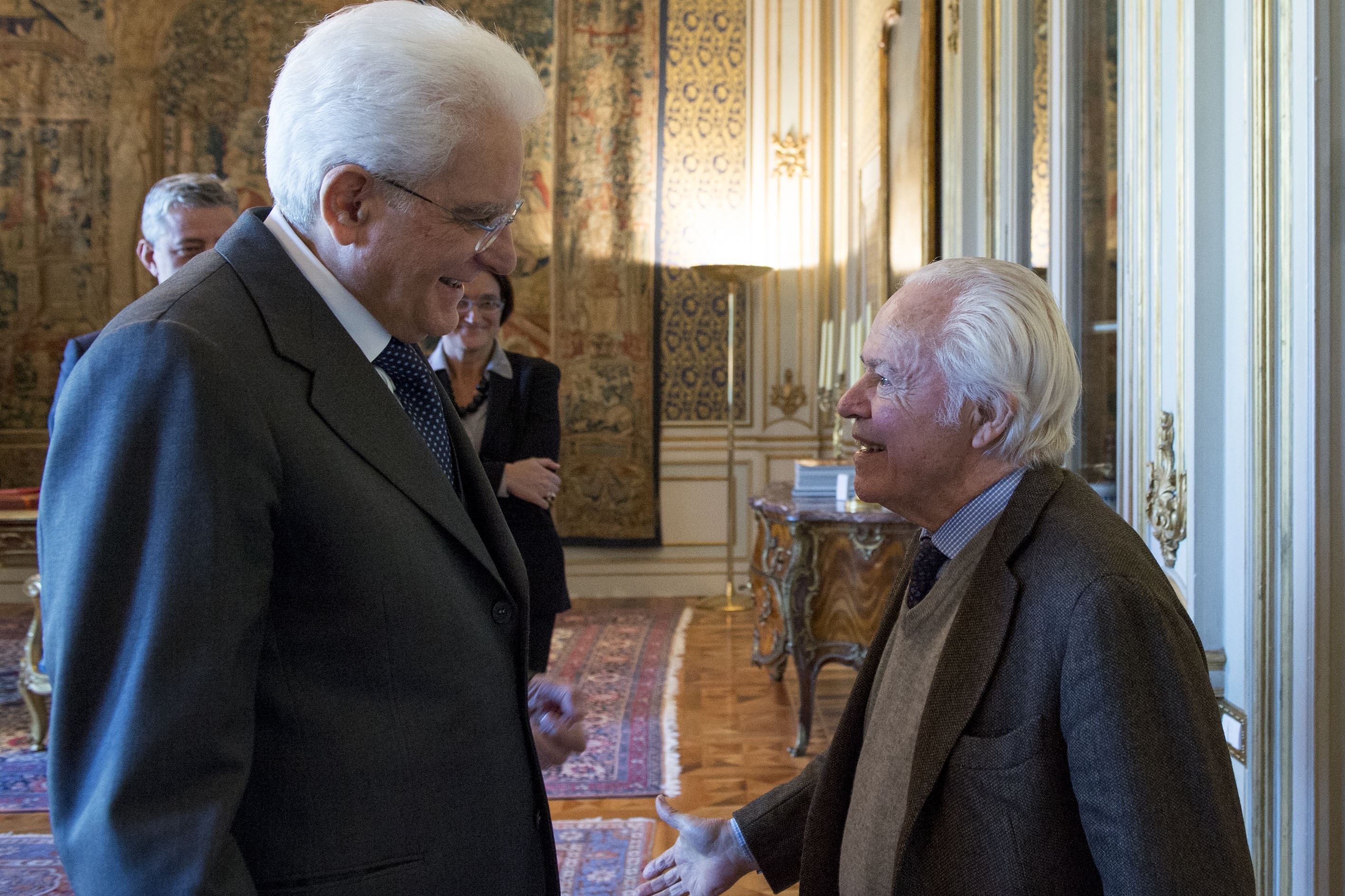 Il Presidente Napolitano e il Segretario generale Donato Marra