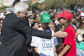Visita del Presidente della Repubblica Sergio Mattarella a Napoli per la cerimonia di inaugurazione dell’anno scolastico 2015-2016 ed altri impegni in città