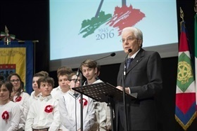 Visita, in forma ufficiale, del Presidente della Repubblica Sergio Mattarella a Varallo in occasione della cerimonia di celebrazione del 71° Anniversario della Liberazione ed altri impegni in città.