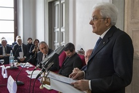 Visita del Presidente della Repubblica Sergio Mattarella a Scandicci in occasione dell’inaugurazione dei corsi di formazione per l’anno 2016 della Scuola Superiore della Magistratura.