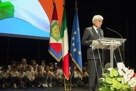 Visita del Presidente della Repubblica Sergio Mattarella a Vercelli  in occasione della Cerimonia di celebrazione del 150° anniversario della costruzione del Canale Cavour ed altri impegni in città.