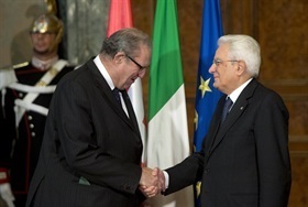 Visita ufficiale del Principe e Gran Maestro del Sovrano Militare Ordine di Malta, Frà Robert Matthew Festing