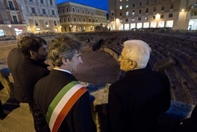 Visita del Presidente della Repubblica Sergio Mattarella a Lecce in occasione dell’inaugurazione del Teatro Apollo e altri impegni in città