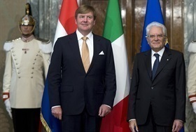 Visita di Stato delle Loro Maestá il Re Willem Alexander e la Regina Máxima dei Paesi Bassi