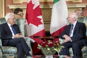 Visita di Stato del  Presidente della Repubblica Sergio Mattarella in Canada