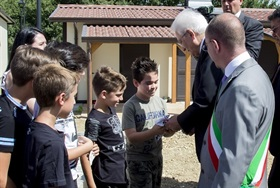 Visita del Presidente della Repubblica ad alcune zone colpite dal terremoto del 2016