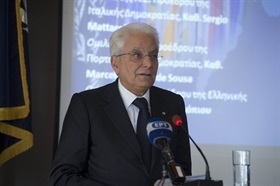 Visita del Presidente della Repubblica Sergio Mattarella ad Atene in occasione del  X  anniversario della European Public Law Organization (EPLO)