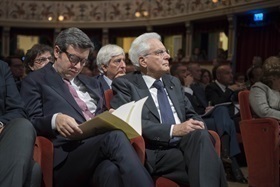 Visita del Presidente della Repubblica Sergio Mattarella a Siena all’inaugurazione del 33° Congresso Nazionale dell’Associazione Nazionale Magistrati e visita alla Mostra dedicata alla produzione artistica di Ambrogio Lorenzetti
