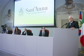Visita del Presidente della Repubblica Sergio Mattarella a Pisa all’inaugurazione dell’Anno Accademico 2017/2018, nel 30° anniversario di fondazione della Scuola Superiore Sant’Anna
