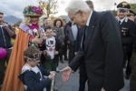 Il Presidente Sergio Mattarella a Camerino incontra la popolazione colpita dal sisma