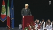 Intervento del Presidente Mattarella alla cerimonia del 220° anniversario della nascita del Primo Tricolore al Teatro Valli