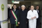 Il Presidente Sergio Mattarella visita il Polo cardio-toraco-vascolare del Policlinico Sant’Orsola –Malpighi