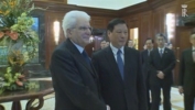 Il Presidente Sergio Mattarella visita il Memoriale Xu Guangqi e incontra il Sindaco della Municipalità di Shanghai Yin Yong