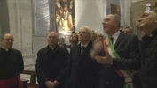 Il Presidente Sergio Mattarella visita la Cattedrale di San Martino