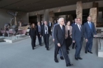 Il Presidente Sergio Mattarella visita il Museum of Anthropology