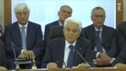 Intervento del Presidente Sergio Mattarella al Plenum del Consiglio Superiore della Magistratura dedicato al ricordo di Paolo Borsellino a 25 anni dalla strage di Via d'Amelio