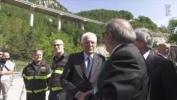 Visita del Presidente Mattarella ad alcune zone colpite dal terremoto del 2016