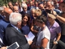 Visita del Presidente Mattarella ad alcune zone colpite dal terremoto del 2016