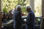 Arrivo del Presidente Mattarella ad Atene e incontro con il Presidente della Repubblica Ellenica