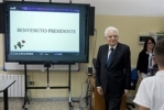 Il Presidente Mattarella visita i laboratori dell'Istituto Luigi Pirandello e il Plesso Giovanni Falcone in occasione dell'inaugurazione dell'anno scolastico 2017-2018