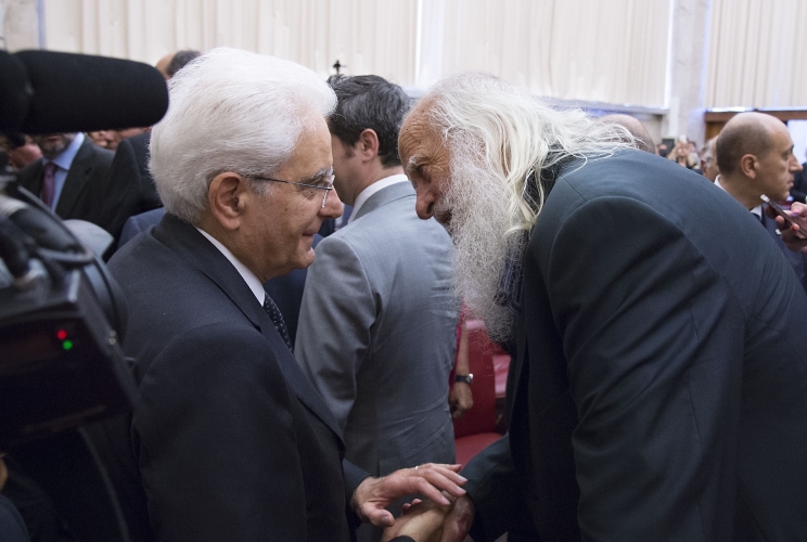 Il Presidente Sergio Mattarella 