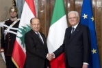 Incontro del Presidente Sergio Mattarella con il Presidente della Repubblica Libanese Michel Aoun