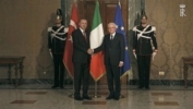Incontro del Presidente Sergio Mattarella con il Presidente della Repubblica di Turchia, Recep Tayyip Erdoğan
