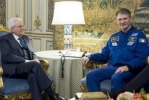 Il Presidente Mattarella incontra l'astronauta Paolo Nespoli