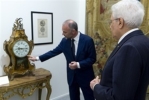 Il Presidente Sergio Mattarella inaugura la mostra “Segnare le ore. Gli orologi del Quirinale”