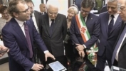 Il Presidente Sergio Mattarella visita la mostra “Viaggio della Costituzione”