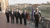 Il Presidente Sergio Mattarella assiste agli interventi del Presidente d’Irlanda e del Presidente della Repubblica Portoghese alla conferenza “The State of the Union”       