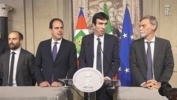 La delegazione del "Partito Democratico" in occasione delle consultazioni