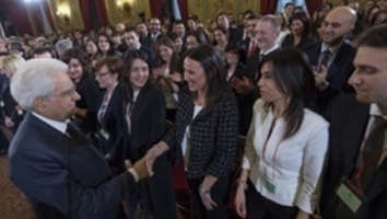 Intervento del Presidente Mattarella all'incontro con i Magistrati Ordinari in Tirocinio nominati con D.M. 20 febbraio 2014