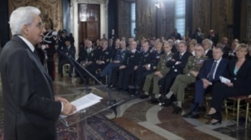Intervento del Presidente Mattarella all'incontro con gli esponenti delle Associazioni Combattentistiche e d'Arma