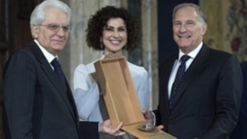 Il Presidente Mattarella consegna i Premi Leonardo 2014