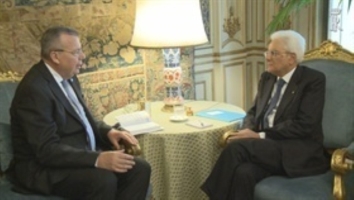 Incontro del Presidente Mattarella con Yury Fedotov, Direttore Esecutivo di UNODC