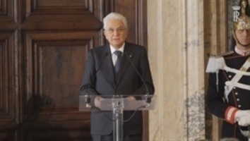 Intervento del Presidente Mattarella alla cerimonia di consegna delle decorazioni dell’Ordine Militare d’Italia conferite nell’anno 2015, nella ricorrenza del Giorno dell’Unità Nazionale e Giornata delle Forze Armate 