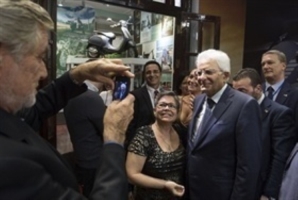 Incontro del Presidente Mattarella con la collettività italiana a Casa Italia