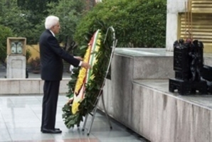 Il Presidente Mattarella al Monumento degli Eroi Nazionali e dei Martiri e al Mausoleo di Ho Chi Minh