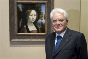 Il Presidente Mattarella visita la National Gallery