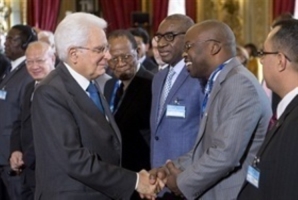 Incontro del Presidente Mattarella con i Ministri della Giustizia e rappresentanti di istituzioni partecipanti al IX Colloquio Internazionale sul tema "Non c'è Giustizia senza Vita"