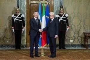 Incontro del Presidente Mattarella con il Presidente della Repubblica Argentina Mauricio Macri