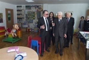 Visita del  Presidente Mattarella al Residence "Daniele Chianelli"