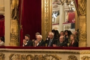 Il Presidente Sergio Mattarella alla cerimonia per i 150 anni de "Il Sole 24 ore" 
