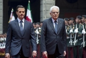 Incontro del Presidente Sergio Mattarella con il Presidente degli Stati Uniti Messicani Enrique Peña Nieto 