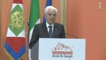 Lectio degasperiana del Presidente Mattarella 